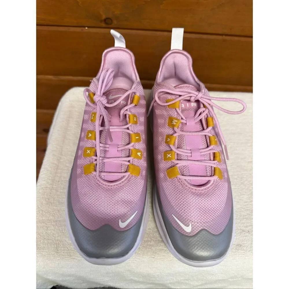 Nike Air Max Axis GS 'Arctic Pink Particle Grey' running shoes Sz 6Y NWOB - Picture 6 of 8